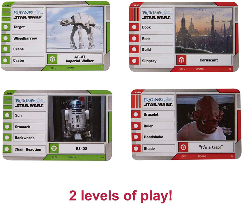 Star Wars Pictionary Air - Card Game