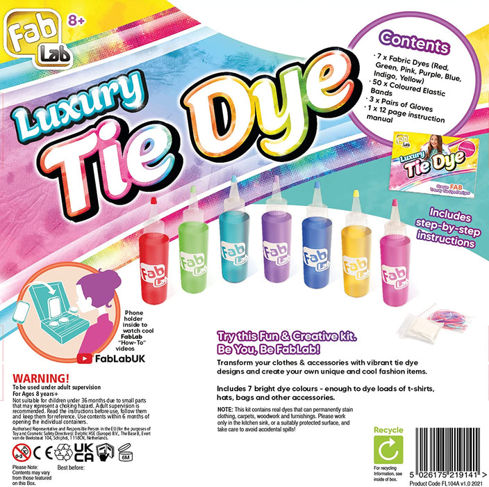 FabLab - Luxury Tie Dye Kit