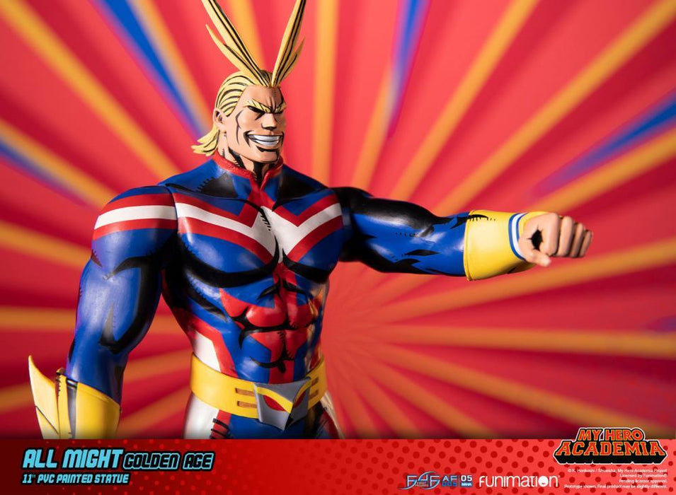 First4Figures - My Hero Academia (All Might - Golden Age) PVC /Figures