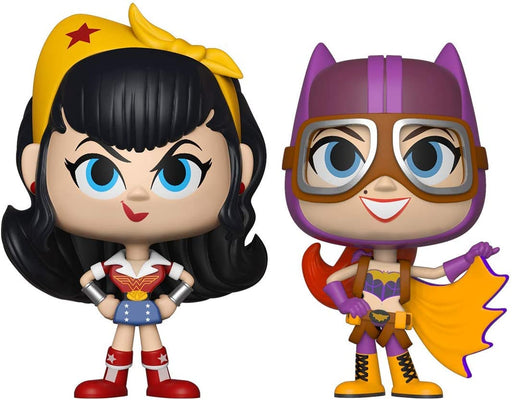 Funko - Vynl: DC Bombshells - Wonder Woman & Batgirl (2 Pack)