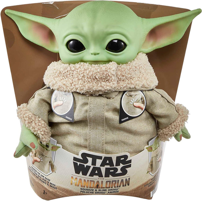 Star Wars - 11" Squeeze & Blink Grogu Toy