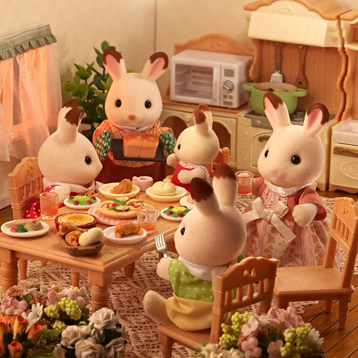 Sylvanian Families - Chocolate Rabbit Family