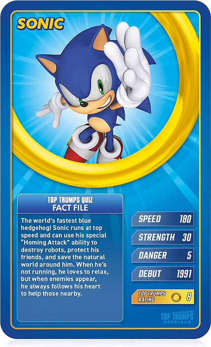 Top Trumps Specials - Sonic