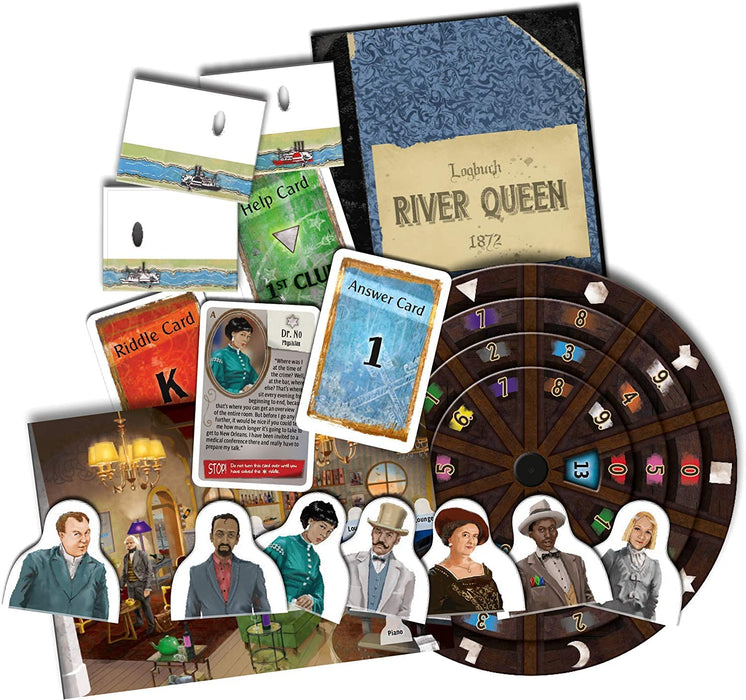 EXIT: The Theft on the Mississippi Board Game