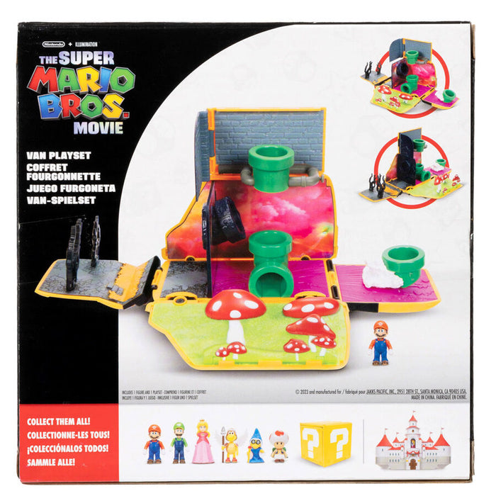 Super Mario Bros Movie - Mini Van Playset