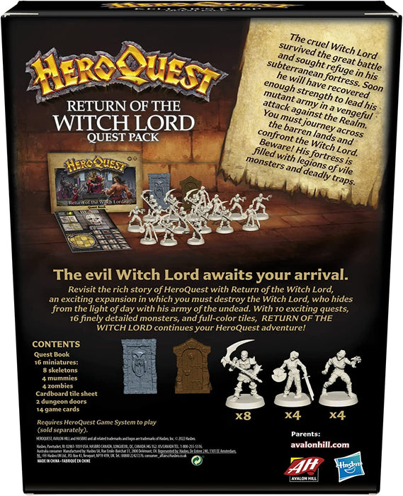 Heroquest Expansion Return Of Witchlord