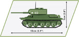 COBI - World War II - T34/85 286 pieces