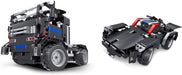 Tekno Toys 2 in 1 85000015 Active Bricks RC Truck and Pushchairs Black